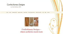 Desktop Screenshot of confectionerydesigns.net